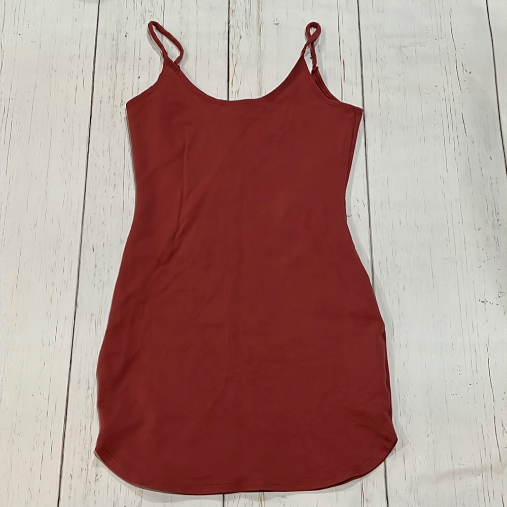 Kanji short spaghetti strap dress